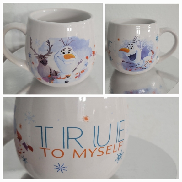 2019 Disney Frozen Olaf and Sven Ceramic Coffee Mug - Picture 1 of 8